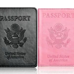Pink Passport Covers - 1 Piece Included